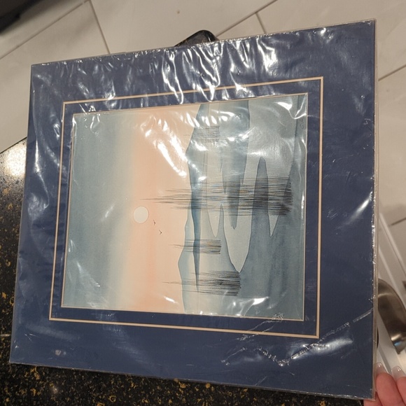 Coastal Original Signed Watercolor - Picture 5 of 6